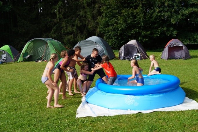 Zeltlager Bild 2